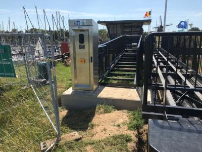 Besturingskast bij de brug