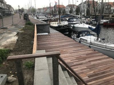 Aanleg steiger Greenport