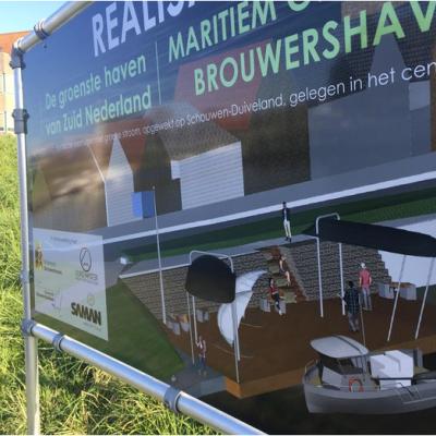 Bouwbord Greenport