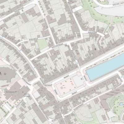 verkeersplan rondom Markt