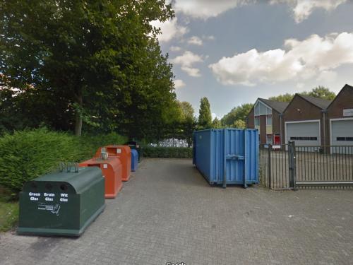 Milieustraat bij brandweerkazerne